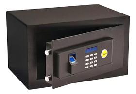 Cofre Digital Compact com Biometria e Senha Preto Yale