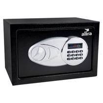 Cofre Digital Eletrônico Aço Senha E Chave 30x20x20 Alira Home MR-BX-006 Cofre Digital Eletrônico Aço Senha E Chave 30x20x20 Alira Home MR-BX-006