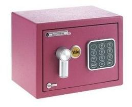 Cofre Digital Value Mini Pink Rosa Yale Cofre Digital Value Mini Pink Rosa Yale