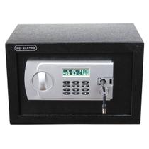 Cofre Display Eletrônico Chave Senha 20mm 6kg 8l Digital