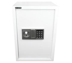 COFRE ELETRÔNICO DIGITAL COM TECLADO E PRATELEIRA 52x36x35 Grande - BRANCO COFRE ELETRÔNICO DIGITAL COM TECLADO E PRATELEIRA 52x36x35 Grande - BRANCO