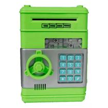 Cofre Eletrônico Digital Infantil Puxa Nota Verde XR011
