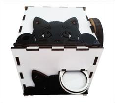 Cofre Gatinho, Cofre Gato, Porta Moedas, Cofrinho, Cofre