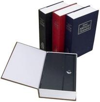 Cofre Grande Camuflado Livro Com 2 Chaves Porta Joias