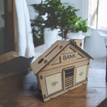 Cofre Guardar Dinheiro Woodbox Japones KAKEBO BANCO CASA R