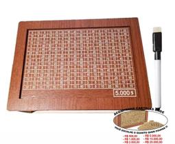 Cofre Guardar Dinheiro Woodbox Japones Kakebo Desafio Rustic