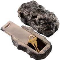 Cofre Hide-a-Spare-Key Fake Rock Ram-Pro para jardim ao ar livre