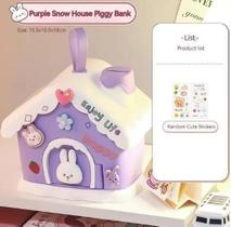 Cofre Infantil Luxo Kawaii Roxo