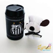 Cofre Lata Com Toalha - Santos