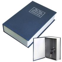 Cofre Livro De Camuflado Dicionario Com 2 Chaves Pequeno Porta Joias E Dinheiro Mini Luxo