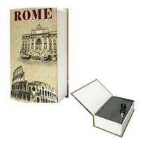 Cofre Livro Estampado Roma Tamnho G - Western
