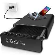 Cofre para Armas FTOP Biométrico com Gaveta de Carregamento Sem Fio Cofre para Armas FTOP Biométrico com Gaveta de Carregamento Sem Fio