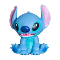 Cofre Stitch Em Vinil Boneco Disney Cofrinho Decorativo 19Cm