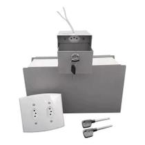 Cofre Tomada Extra Grande para Parede Voicheve Cofre Tomada Extra Grande para Parede Voicheve