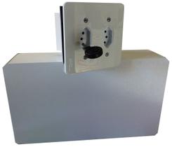 Cofre Tomada Para Embutir Grande Com Gaveta Interna