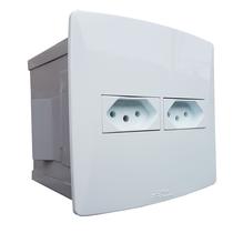 Cofre tomada secreta com gaveta interna