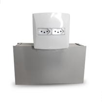 Cofre tomada secreta tam. médio com gaveta interna e fundo falso