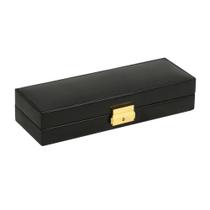 Cofre WOLF Heritage Black com 7 compartimentos para joias Cofre WOLF Heritage Black com 7 compartimentos para joias