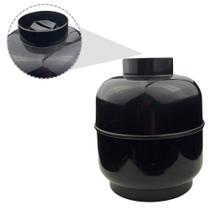 Cofrinho Botijão Guarda Moedas Cofre Plástico Cores Diferen Cor:Preto