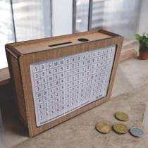 Cofrinho Cofre Guardar Dinheiro Woodbox Japones Poupança CLASSICO Cofrinho Cofre Guardar Dinheiro Woodbox Japones Poupança CLASSICO