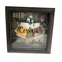 Cofrinho com frase "Moedas para Cerveja" - 13776