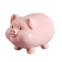 Cofrinho de cerâmica para crianças Coin Money Box Money Bank Cofrinho de cerâmica para crianças Coin Money Box Money Bank