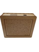 Cofrinho Desafio De 10 MIL Em Mdf Crú