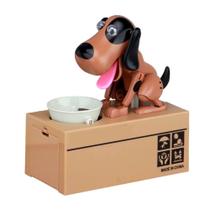 Cofrinho Eltronico Infantil Cachorro Que Come Moeda Marrom Cofrinho Eltronico Infantil Cachorro Que Come Moeda Marrom