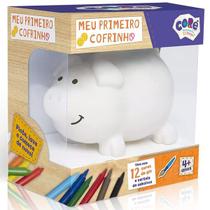 Cofrinho para Colorir Meu Primeiro Cofrinho Toyster