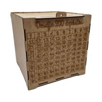 Cofrinho Tipo Urna Caixa Desafio Dos 200 Depósitos - 5Mil/10Mil/20Mil