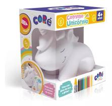 Cofrinho Unicórnio Com Giz E Gliter - Toyster