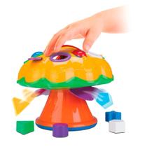 Cogumelo De Atividades Com Blocos Diver For Baby - Divertoys Cogumelo De Atividades Com Blocos Diver For Baby - Divertoys