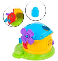 Cogumelo Encantado Encaixe Bloco Brinquedo Didático Infantil Cogumelo Encantado Encaixe Bloco Brinquedo Didático Infantil