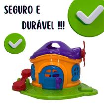 Cogumelo Encantado Infantil Educativo brinquedo Pecinhas de Encaixar - Jp Brink
