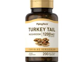 Cogumelo Turkey Tails 600mg 200caps Importado