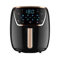 COIBEU Fritadeira Elétrica sem Óleo 5L Air Fryer Digital Touch 1500Watts Preto 127V/220V