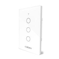 COIBEU Tuya WiFi Interruptor De Luz Inteligente 3 gang Wall Touch Switch Trabalho Com Alexa Google Home COIBEU Tuya WiFi Interruptor De Luz Inteligente 3 gang Wall Touch Switch Trabalho Com Alexa Google Home