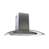 Coifa agratto vidro inox 90cm parede cpv90-02 220v