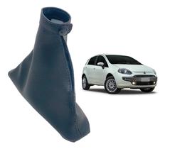 Coifa Alavanca Freio Mão Punto 2008 a 2017 Preta C/base