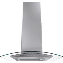 Coifa cadence cfa365 60cm parede 220v vidro curvo