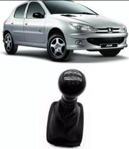 Coifa Cambio Manopla Bola Preta Peugeot 206 206 S