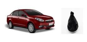 Coifa Câmbio Preta Grand Siena 2013 2014 2015 2016 2017 2018 2019 2020 Aro Cromado