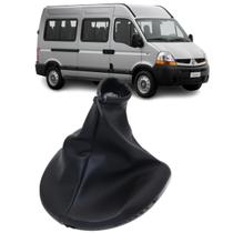 Coifa Câmbio Renault Master 2010 A 2013 Em material sintético Preto