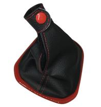 Coifa Câmbio Toro Manual + Moldura Base Vermelho