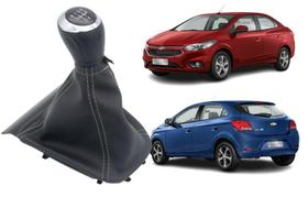 Coifa com bola e base onix prisma 13-19 encaixe sob pressão