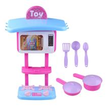 Coifa com Fogão Toy Chef Samba Toys Coifa com Fogão Toy Chef Samba Toys