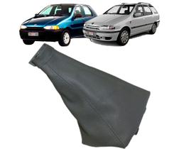 Coifa da Alavanca Câmbio Palio e Weekend 96/06 Siena 96/07 Strada 98/07 com Base Napa Cinza