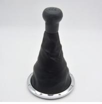 Coifa da Alavanca do Cambio Gol Com Manopla Preto e Aro Cromado