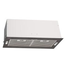 Coifa de Embutir Incasso 75cm Aço Inox 220v Black Steel Retangular com Revestimento anti digitais Tramontina