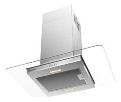 Coifa De Ilha 90cm Inox Com Vidro Led 127v - Electrolux